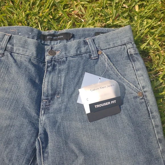 NEW Calvin Klein Trousers Jeans Size 4 NWT - Picture 7 of 13